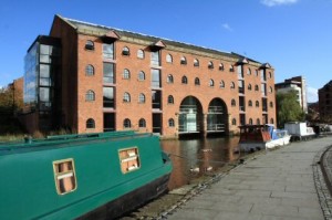 A warehouse in Castlefield (Manchester) converted into apartments and offices