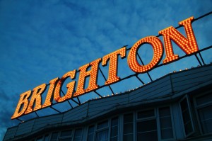 Brighton Boardwalk Sign