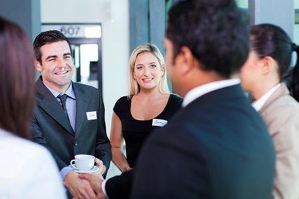 Networking at a Business Event